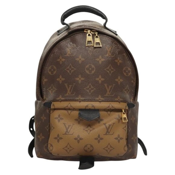 LOUIS VUITTON Monogram Reverse Palm Springs PM Backpack - Picture 2 of 15